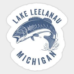 Lake Leelanau Michigan Sticker